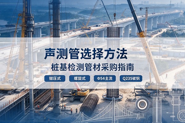 琼山声测管选型标准
